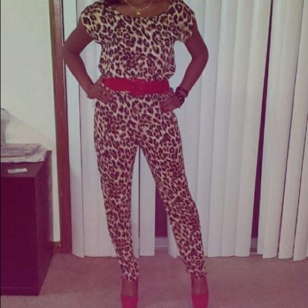 Cheetah Jumpsuit